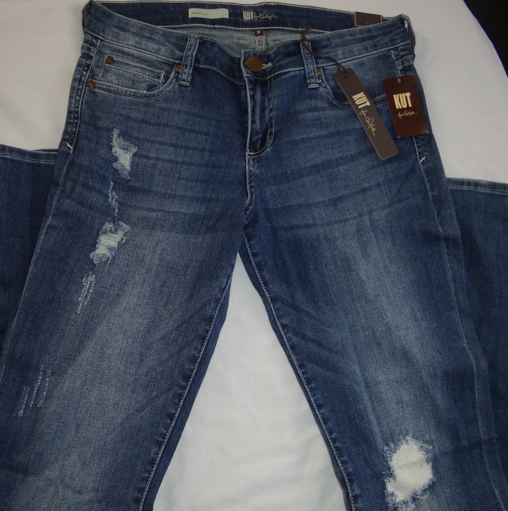 - Kut from the Kluth jeans Diana skinny size 8 new